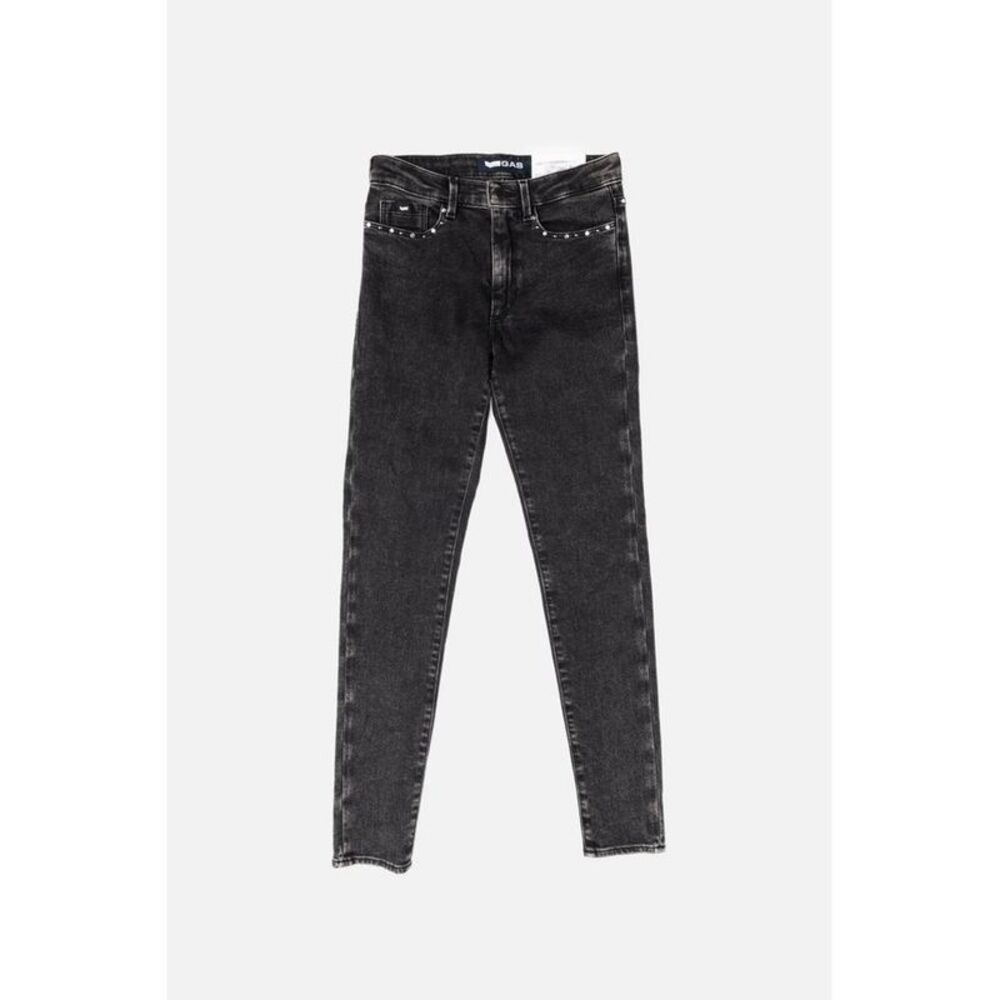 Gas Gray Cotton Skinny Women's Jeans